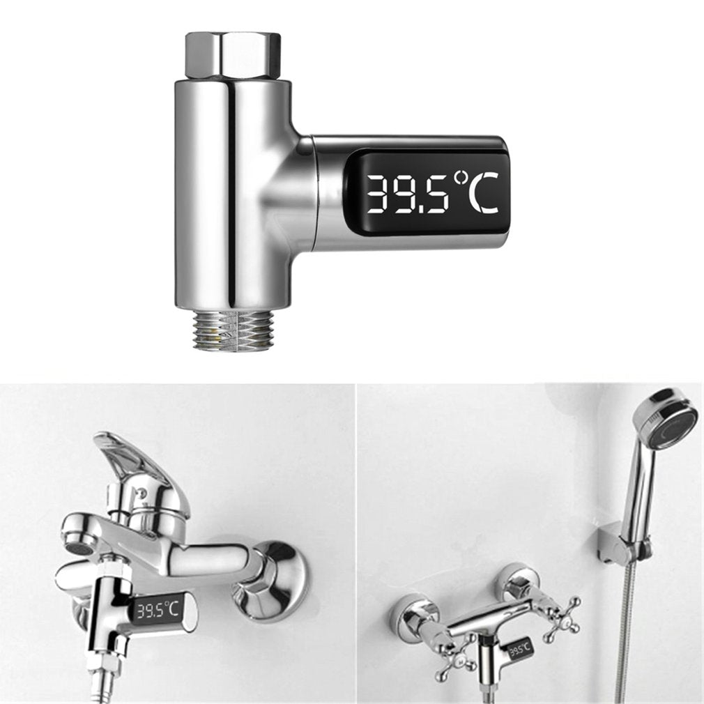 LED Shower Temperature Monitor