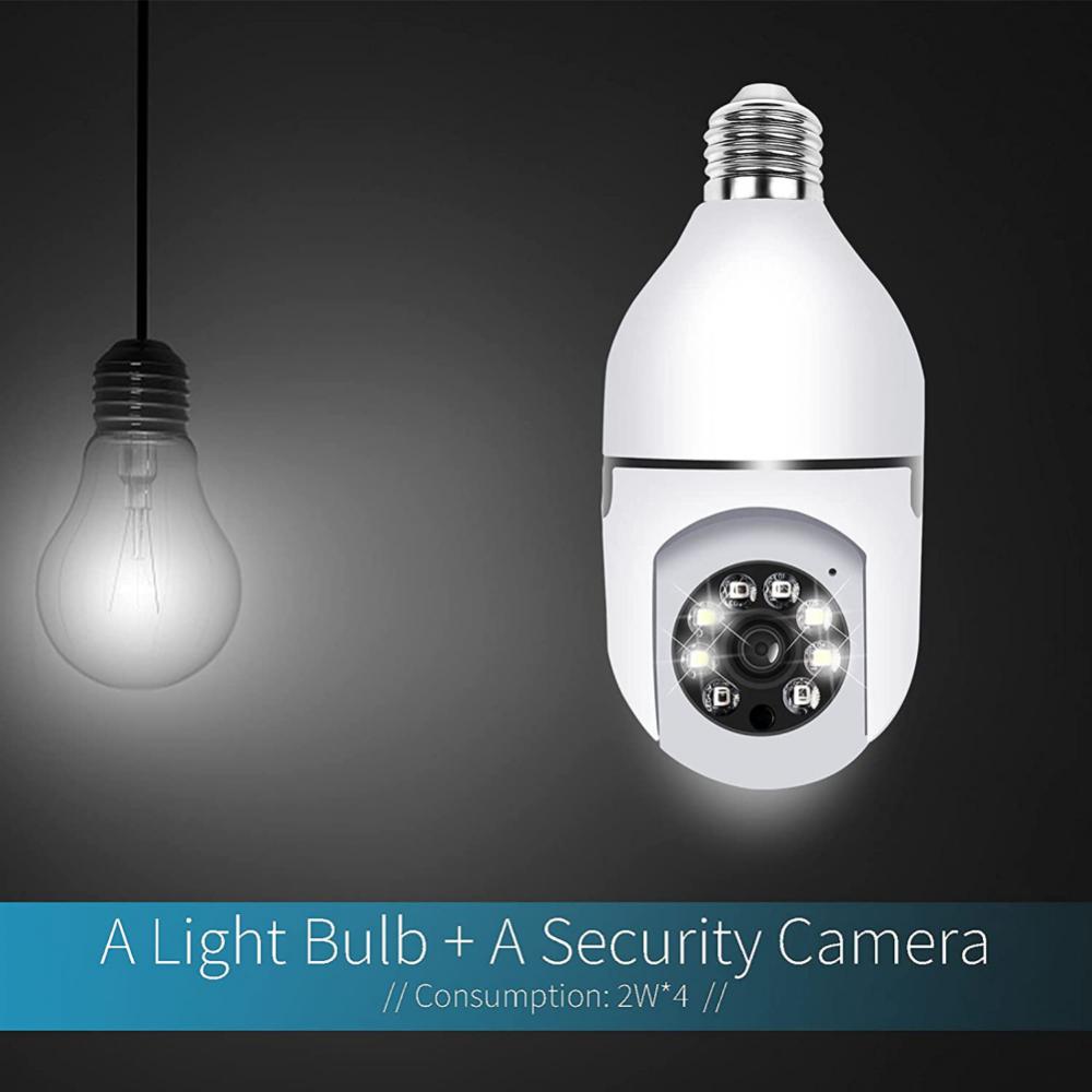 Light Bulb Surveillance Camera